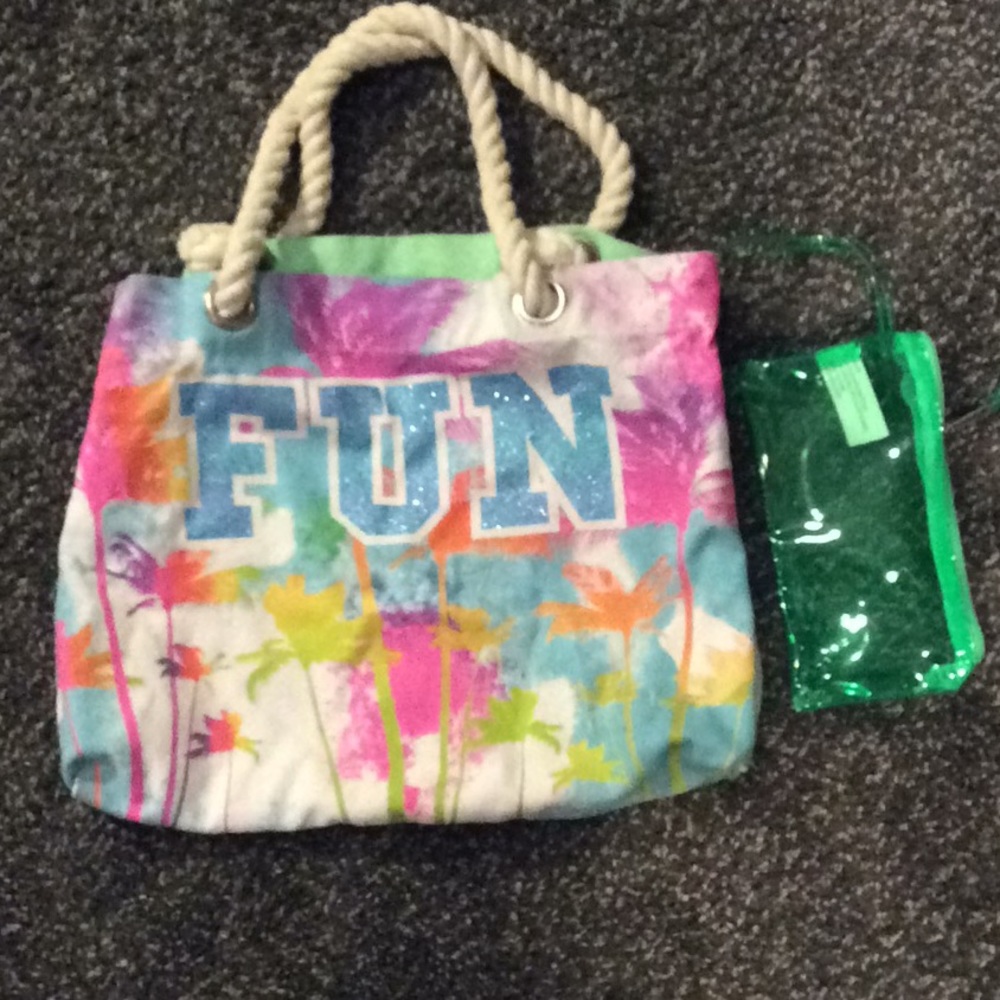 A beach bag